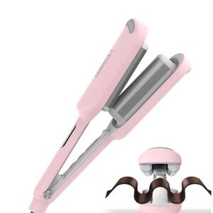Chic Pink Hair Curler by [Brand]